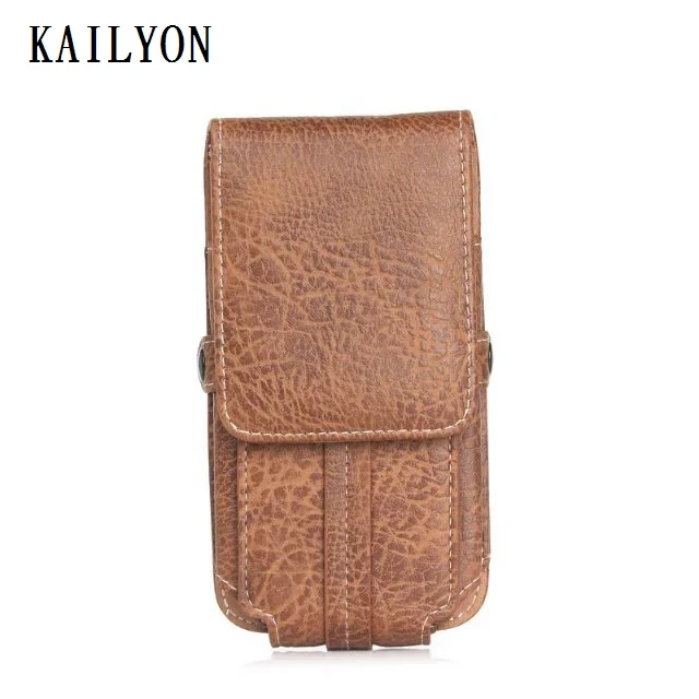 KAILYON с каменным рисунком из искусственной кожи поясная сумка зажимом поясной