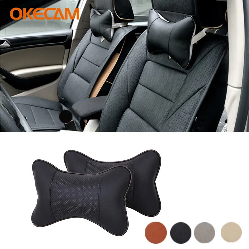 2x подголовник автомобиля подушка для шеи Hyundai Solaris I30 Accent IX35 Tucson Santa fe Elantra Creta Getz Kia