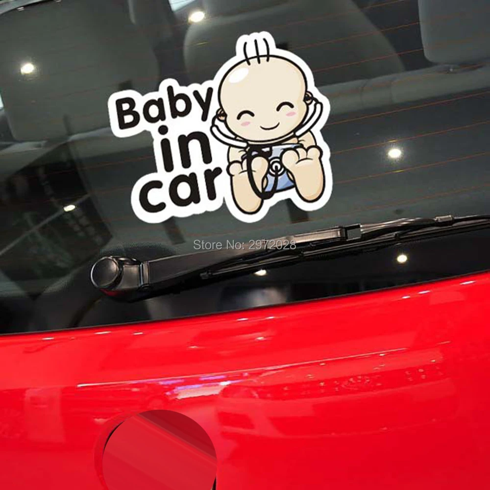 Новый дизайн забавная Автомобильная наклейка Детская Наклейка на машину для Toyota