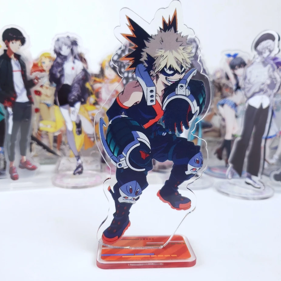 Короткая футболка с героями из японского аниме Мой герой Академии Bakugou Katsuki