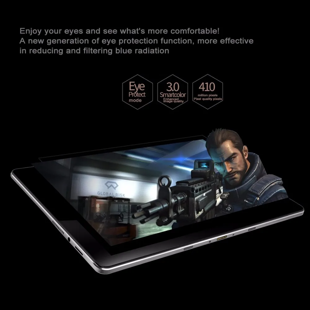 Планшет Onda V18 Pro, 10,1 дюймов, Android 7,1, Allwinner A63, четыре ядра, 1,8 ГГц, 3 Гб ram, 32 ГБ rom, МП, МП, двойная камера