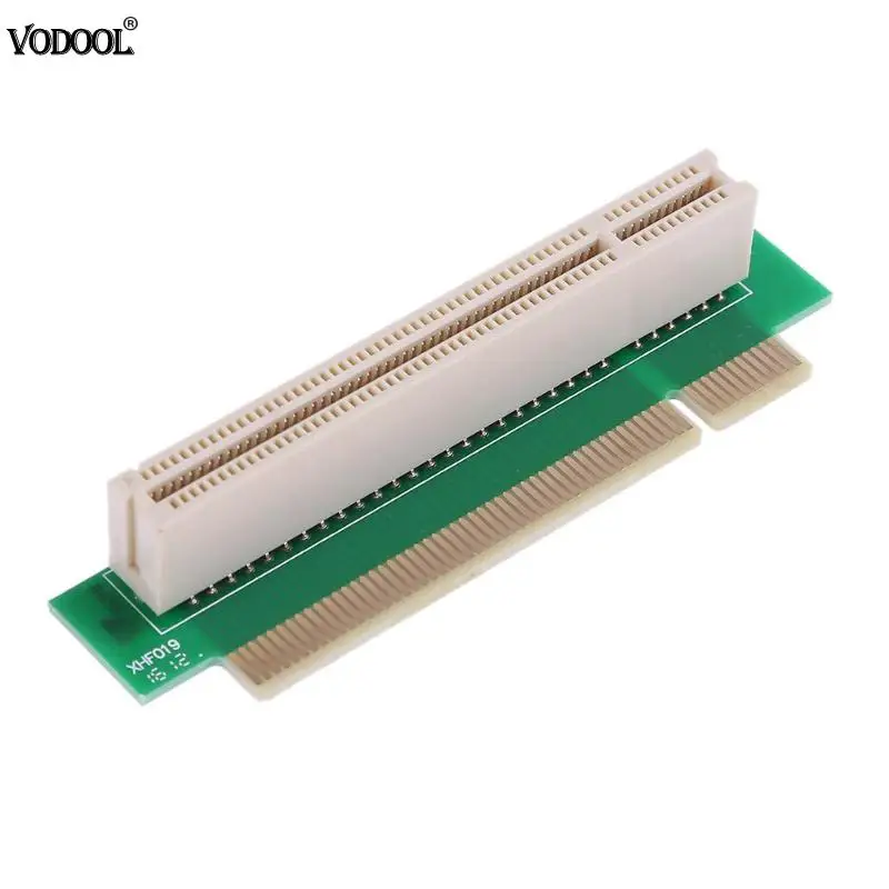 PCI Male to Female 32 бит 90 градусов правый угловой переходник удлинительная карта