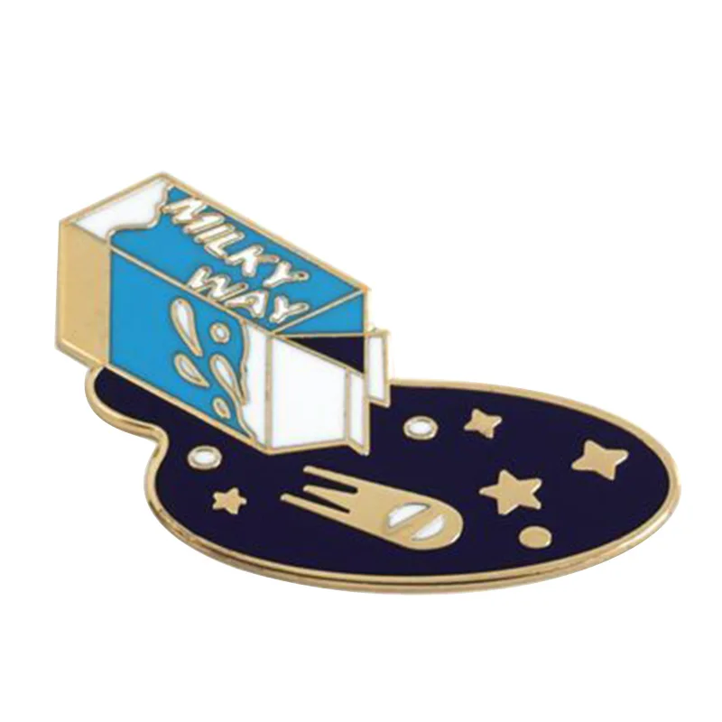 Молочный путь булавка космос исследование Галактики значок брошь с изображением