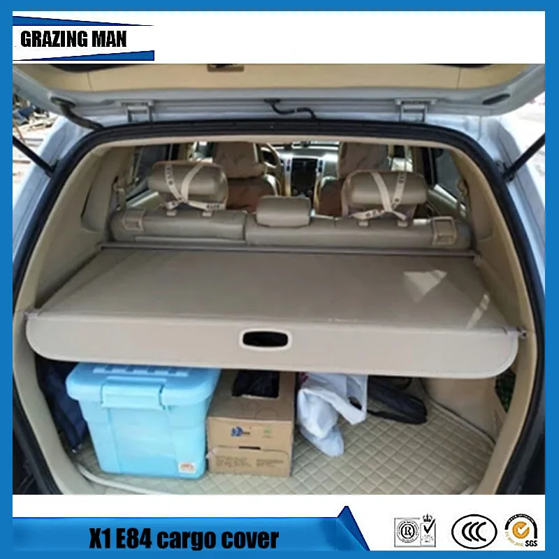 

Высококачественная Задняя накладка на груз для BMW X1 E84 2009-2016, задняя защита для багажника, защитный козырек, автомобильные аксессуары