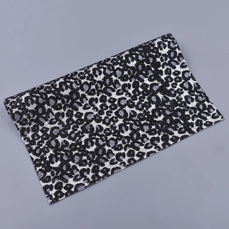 Искусственная кожа с леопардовым блеском 21 х29 см|Синтетическая кожа| |