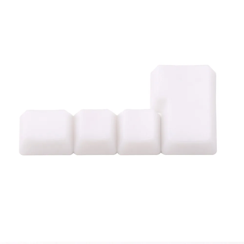 Пустой туман белый цвет pbt keycaps oem профиль 108 ключей для usb wried механическая