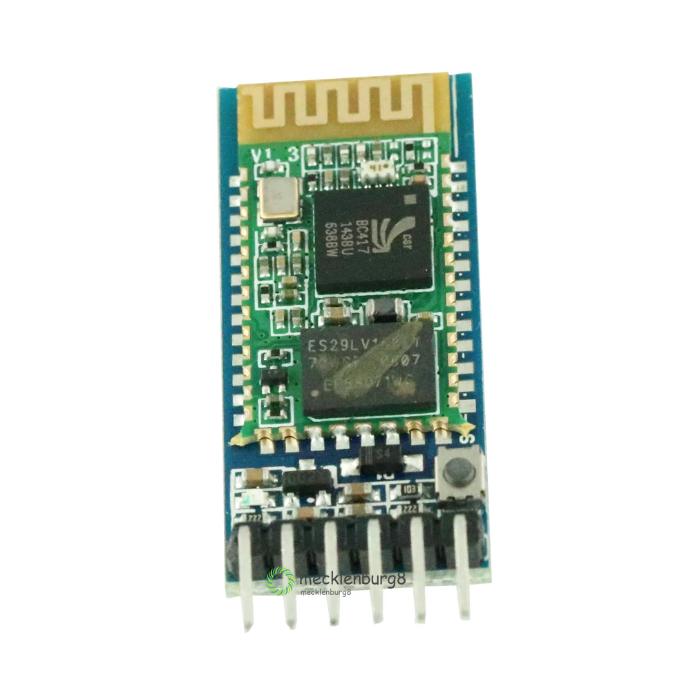 HC 05 HC05 беспроводной модуль для Arduino Серийный 6 контактный адаптер с внутренним