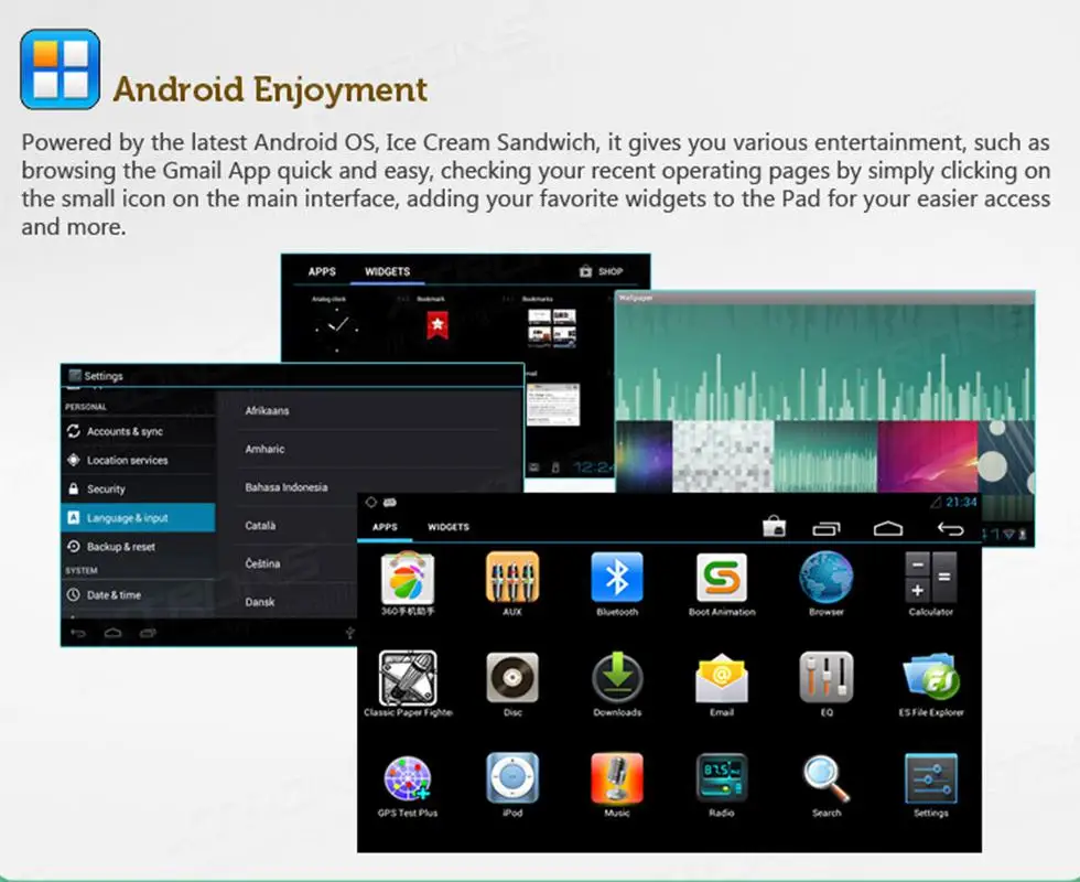2015 новый! 7 " сенсорный емкостный экран android-4.2.2 пк автомобиля планшет NO-DVD с GPS