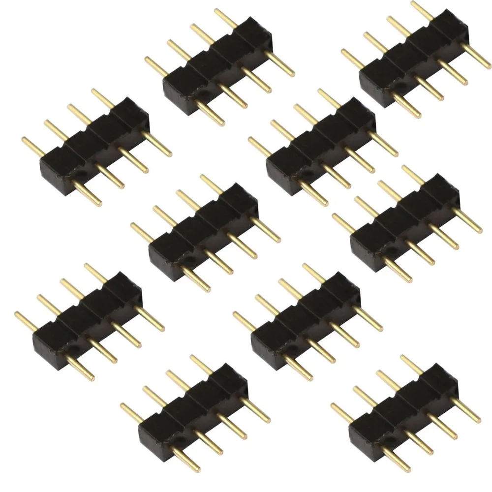 10 шт./лот 4 контактный разъем RGB контактная игла двойной штекер маленькая часть