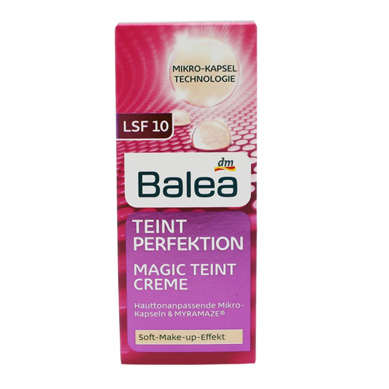 Дневной крем balea Германия Tinted SPF10 Teint Perfection волшебный повышает качество кожи