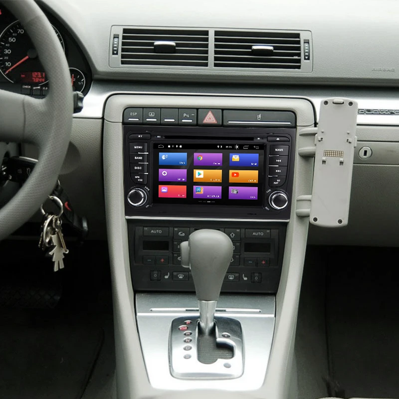 Автомобильный радиоприемник DSP IPS 2 din Android 10 DVD-проигрыватель для Audi A4 B6 B7 S4 RS4 SEAT Exeo