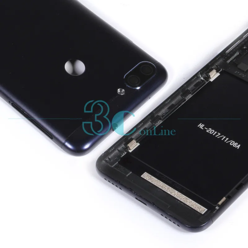 Для Zenfone Max Plus ZB570TL задняя крышка для Asus M1 металлический корпус аккумулятора +