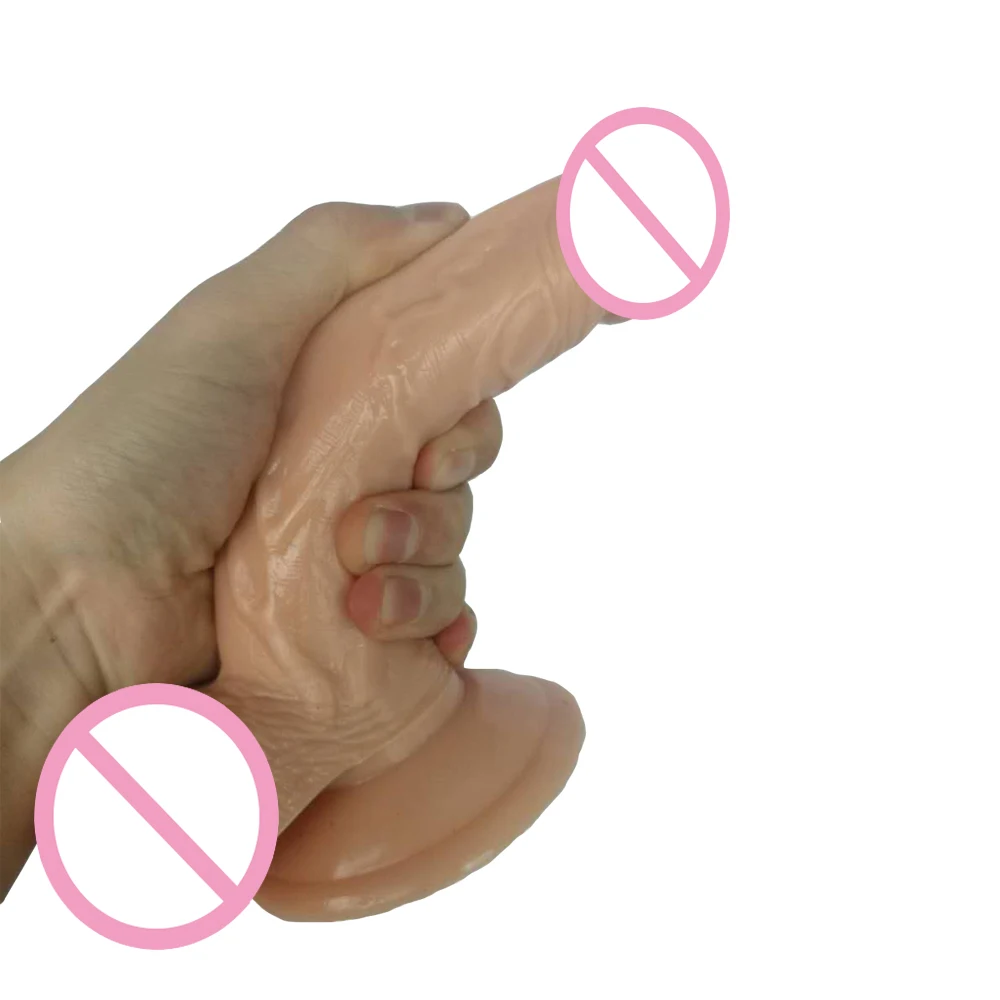 HOWOSEX мягкий реалистичный фаллоимитатор 18*3 5 см с присоской большой член пенис