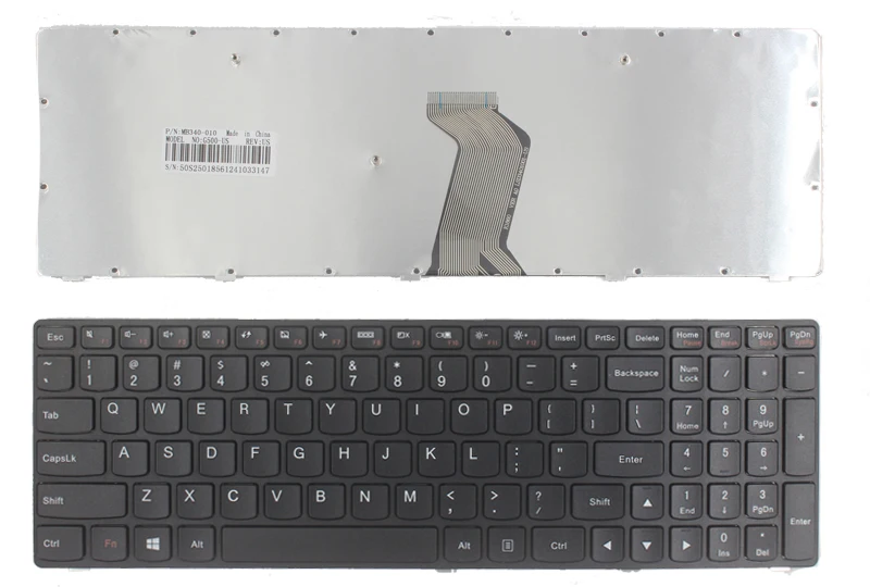 Новинка для lenovo G500 G505 G500A G505A G510 G700 G700A G710 G710A G500AM G700AT US клавиатура ноутбука 25210891 MP-12P83US-6861