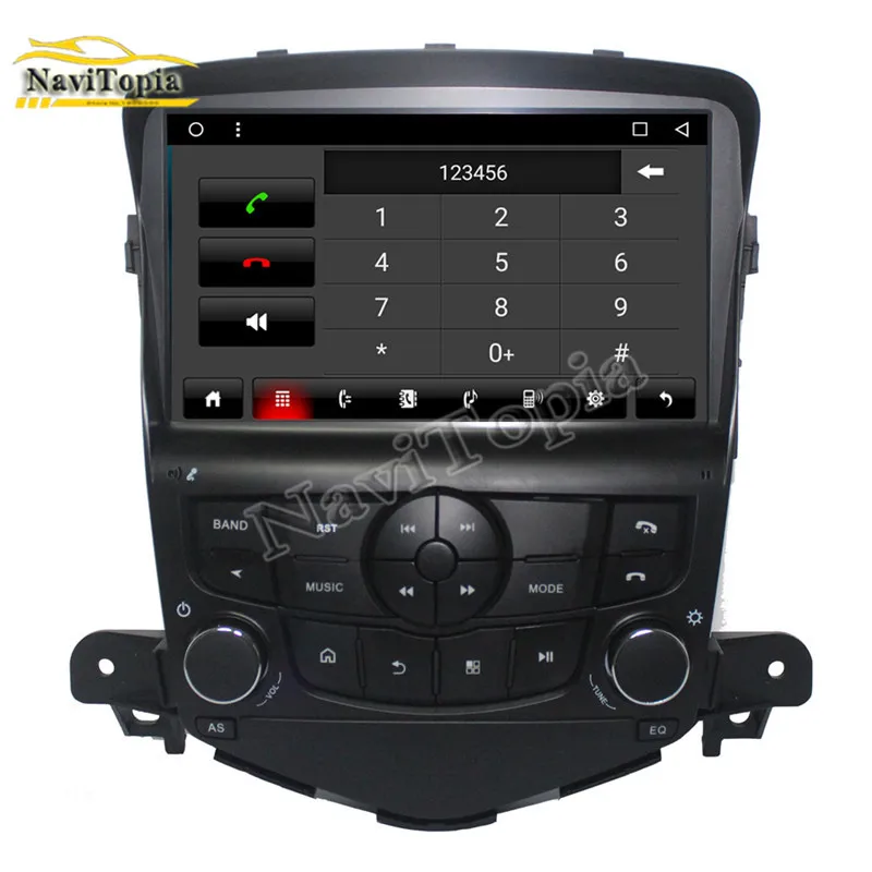 Автомобильный мультимедийный плеер NAVITOPIA Восьмиядерный Android 8 1 для Chevrolet Cruze 2009 2010