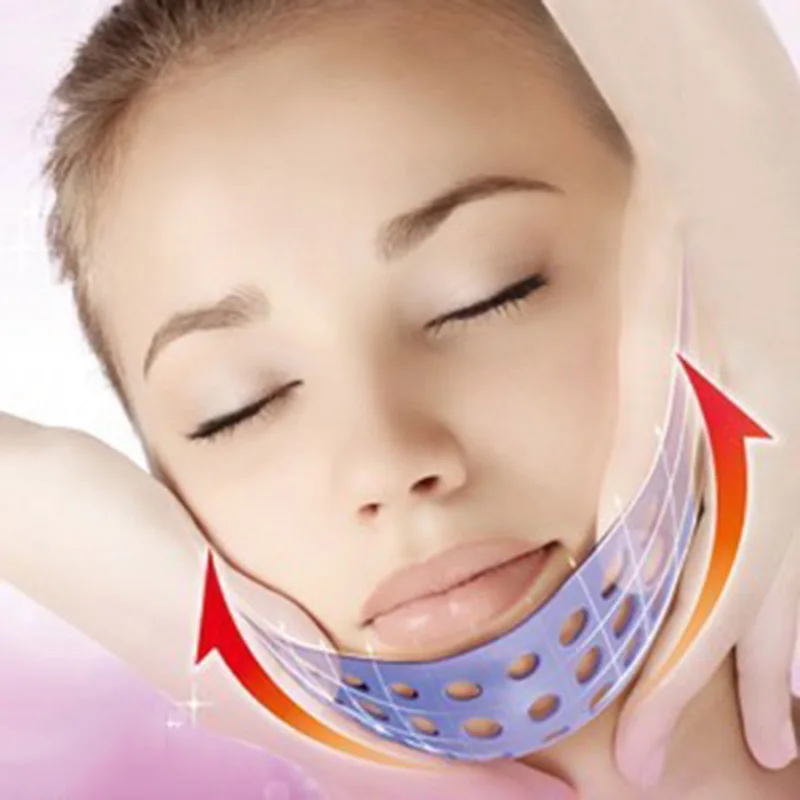 Silicone Face Slimming Mask Face Lift Tools Facial Shaping Belt V-Face Corrector Reduce Double Chin Face Bandage Anti Cellulite