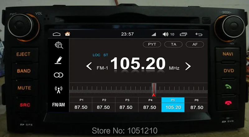 Автомобильный мультимедийный комплект Ouchuangbo android 7 1 2 Гб ОЗУ gps USB Bluetooth платформа