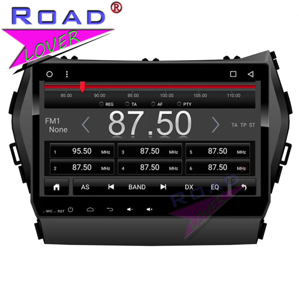 Roadlover Android 8 1 автомобильный мультимедийный плеер видео для Hyundai Santafe 2013 стерео GPS