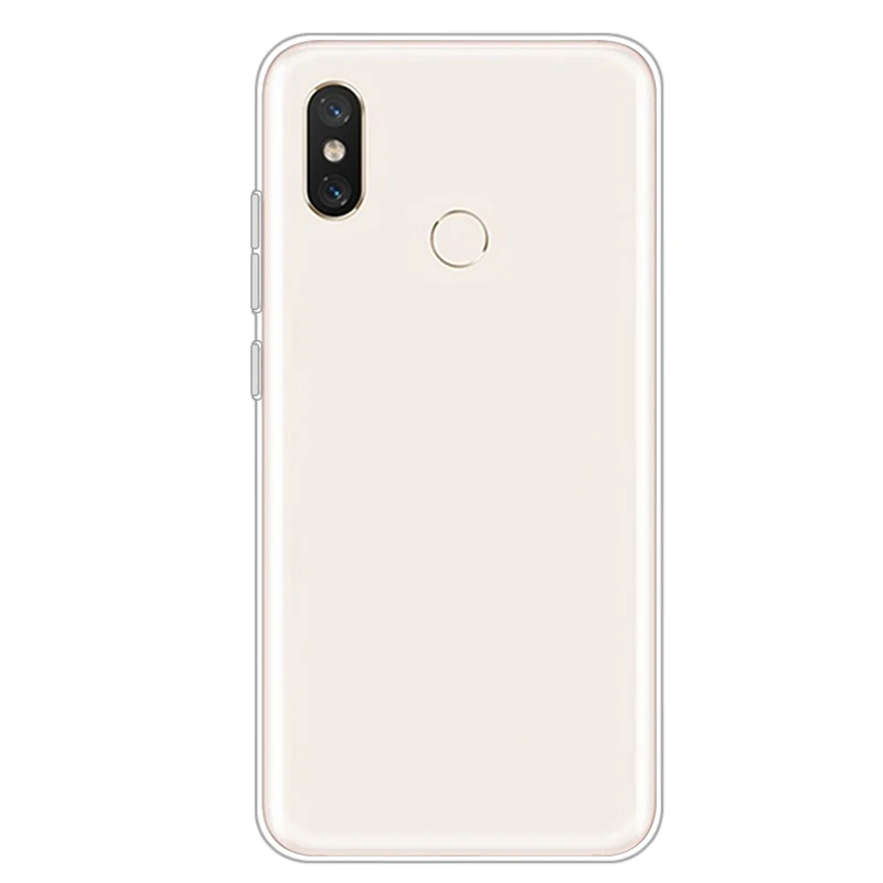 Clear Чехол для Xiao mi Red mi Note 7, мягкий силиконовый чехол из ТПУ с принтом для Red mi 7 6A Note 6 5 7 Pro mi A1 A2 mi 9 SE mi 8, прозрачный чехол - Цвет: Clear