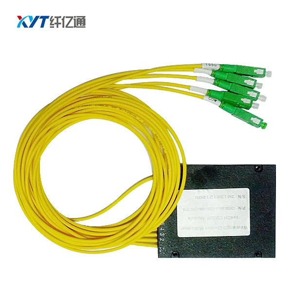 

1 pair single fiber cwdm module 4 channel cwdm mux/demux