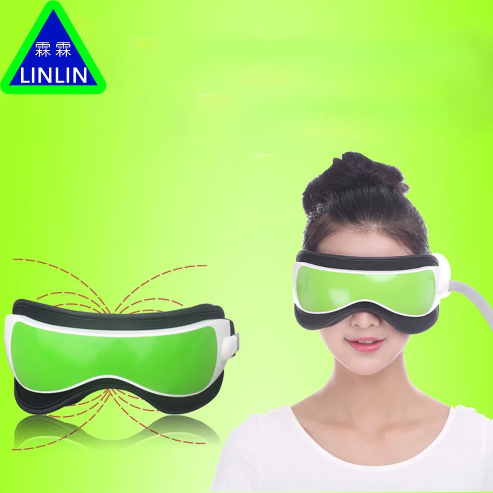 Linlin Air pressure массажер для глаз с музыкальными функциями. Магнитный Дальний инфракрасный нагрев вибротерапия близорукость breo pangao массаж