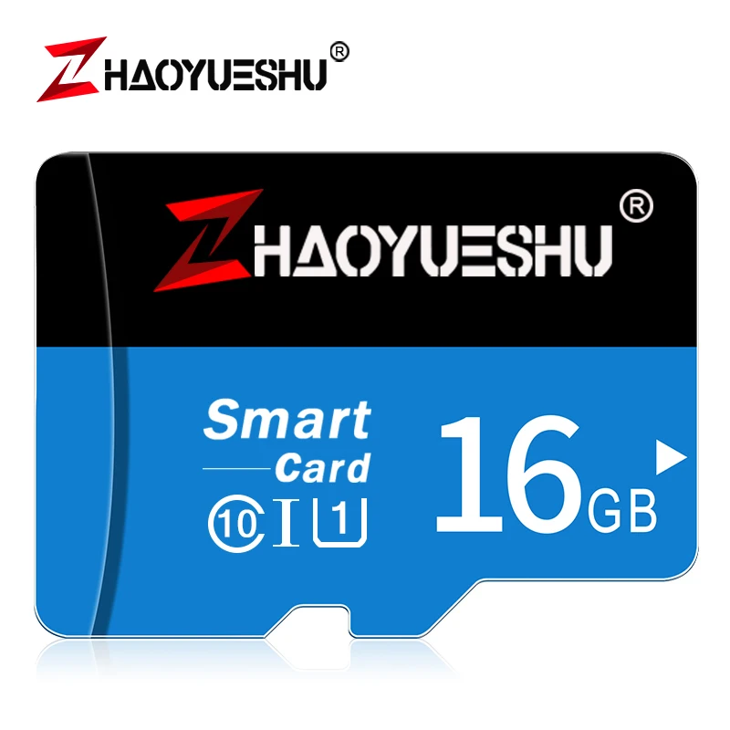 16GB Оригинальная Micro SD/TF карта 128 Гб 64 Гб высокоскоростная карта памяти 32 ГБ 16 ГБ 8 ГБ флэш-диск для мобильных телефонов и регистраторов вождения - Емкость: 16GB
