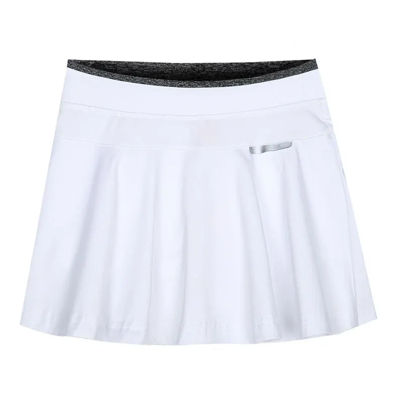 Женская быстросохнущая дышащая Спортивная юбка-шорты для бега в бадминтон юбка