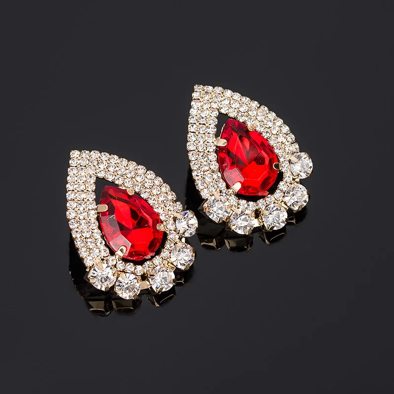 Роскошные Большие серьги-гвоздики квадратные и жемчужные 5 цветов серьги с