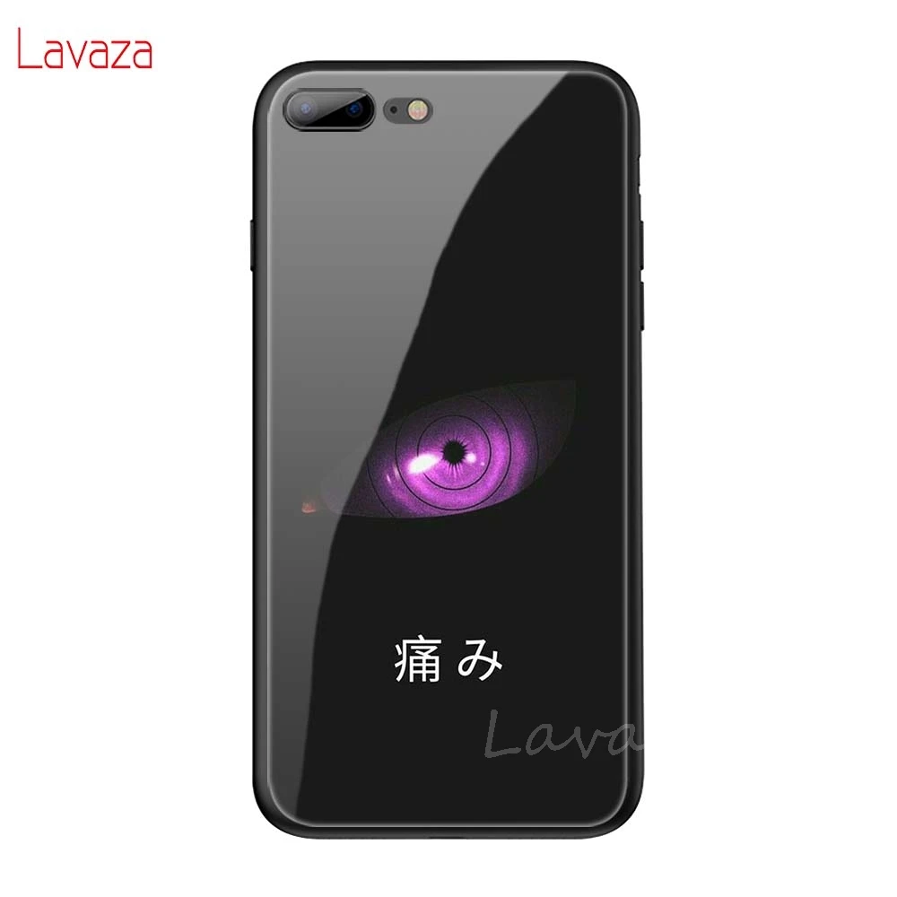 TG22 Lavaza Наруто Боль закаленное стекло мягкий чехол для iPhone 6 6S 7 8 Plus 5 5S SE XR X XS 11 Pro MAX чехол - Цвет: TG22