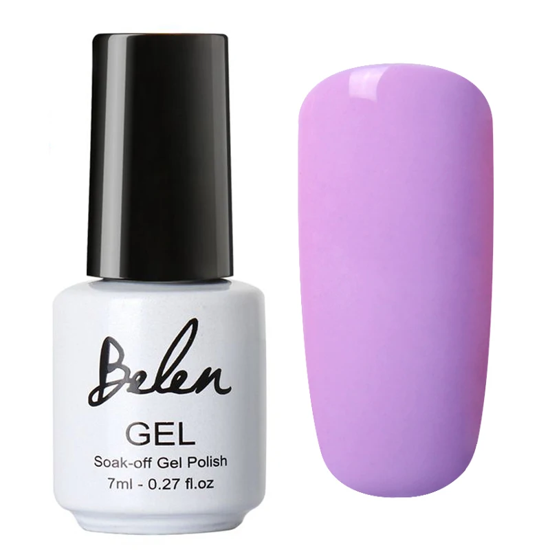 Белен 7 мл флуоресцентный Цветной Гель лак для ногтей маникюрный УФ