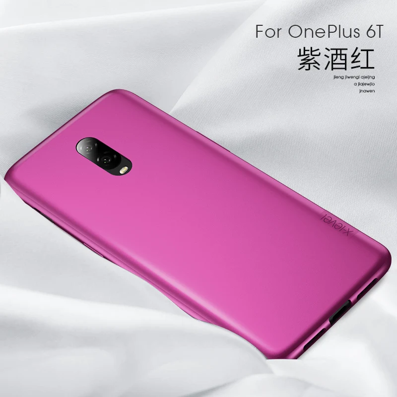 X-Level Guardian Мягкий силиконовый чехол для Oneplus 7 Pro 6 6T X Level ультра тонкий матовый защитный ТПУ