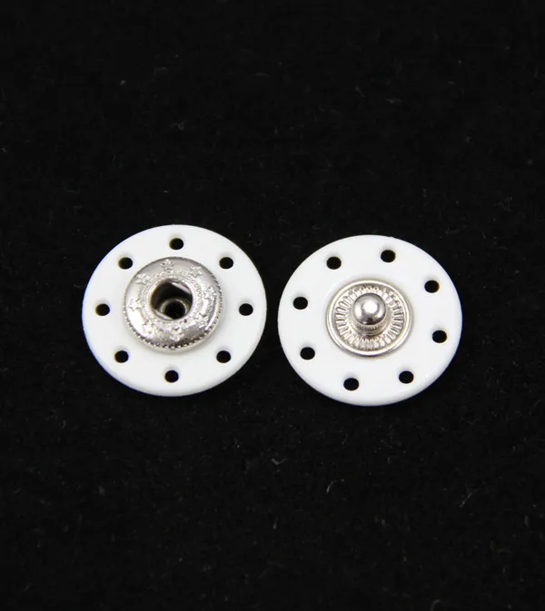 Металлические пластиковые прозрачные Пришивные кнопки для шитья 18 мм аксессуары