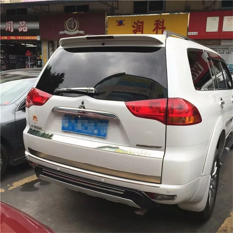 Спойлер для Mitsubishi pajero sport 2008 2014 высококачественный АБС пластик цветной задний