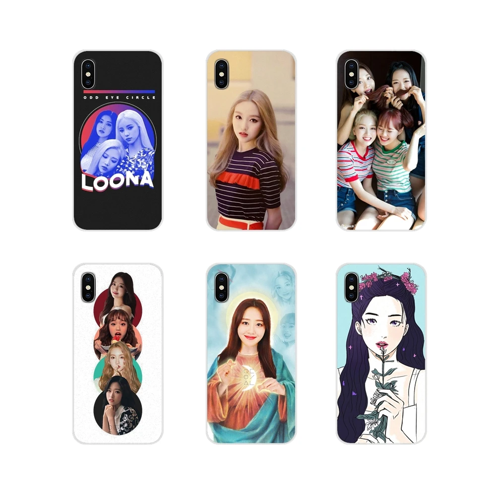 Аксессуары чехлы для телефонов Apple iPhone X XR XS MAX 4 4S 5 5S 5C SE 6 6S 7 8 Plus ipod touch Loona YYXY kpop