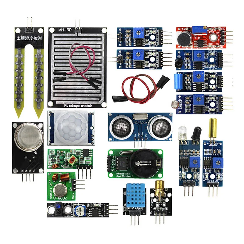 

Комплект сенсорных модулей 16 шт./компл. для Raspberry Pi 3 B Model NK-Shopping