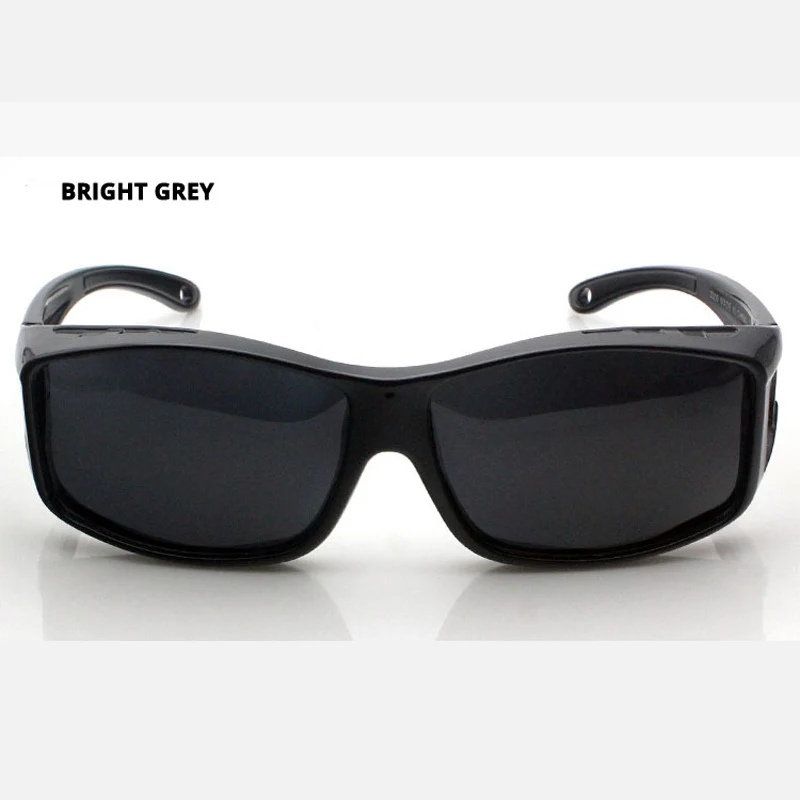 bright-black-grey Новинка, модные солнцезащитные очки для вождения, мужские, женские, поляризационные, для ночного видения, солнцезащитные очки для вождения, мужские солнцезащитные очки oculos de sol masculino - Цвет линз: bright-black-grey