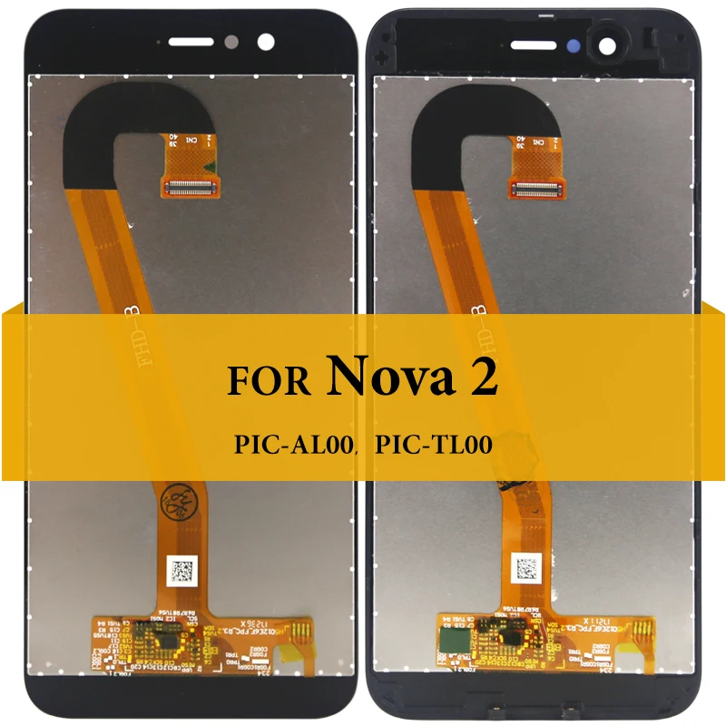 1 шт. Новый Сменный ЖК дисплей без битых пикселей 100% тест 5 &quotдля Nova 2 PIC AL00 с