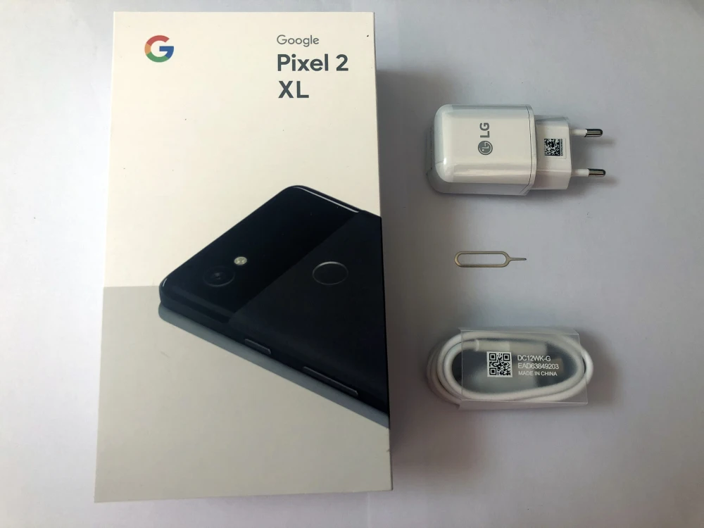 Оригинальная версия ЕС Google Pixel 2 XL 6,0 ''Восьмиядерный 4G LTE Android 8. 0 2880*1440 4 Гб ram 64 Гб 128 ГБ rom