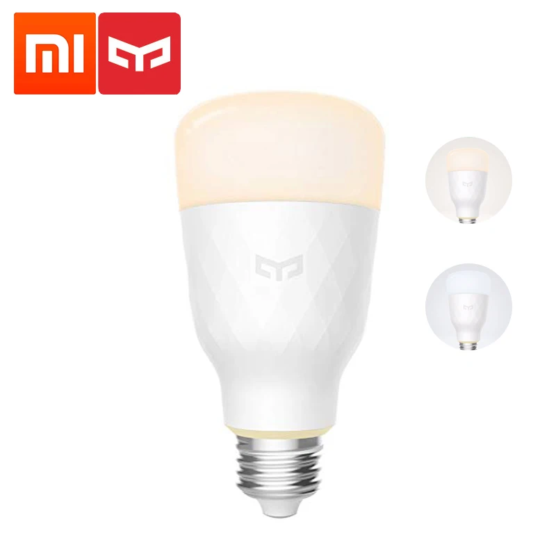 Xiaomi Yee светильник Wifi умный светодиодный светильник лампа E27 800 люмен 10 Вт настраиваемый белый IFTTT умный дом автоматизация Google Assistant Alexa