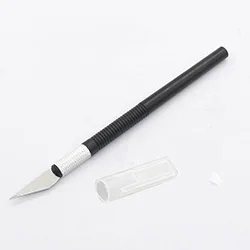 plastic handle Все Алюминий/АБС пластик Нескользящая ручка ремесла резка DIY нож для резки фруктов еда мобильный телефон пленка резьба по дереву ручка нож - Цвет: plastic handle