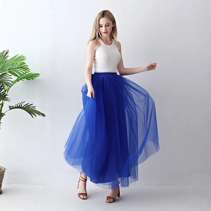 Фото 5 Layers 100cm Maxi Women Skirt Tulle Skirts Bridesmaid Wedding Muslim Long Free Size Faldas Saias Femininas Jupe Женская одежда 5 Layers 100cm Maxi Women Skirt Tulle Skirts Bridesmaid Wedding Muslim Long Free Size Faldas Saias Femininas Jupe Женская одежда