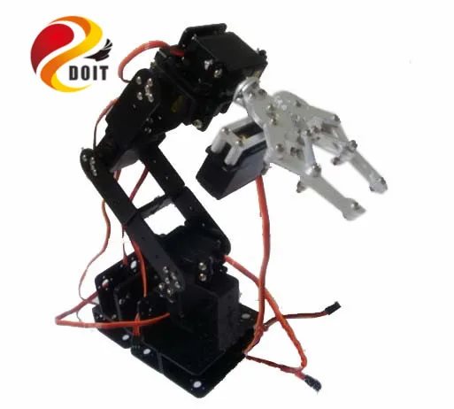 6 осевой промышленный робот манипулятор с ЧПУ + механические Лапы большое