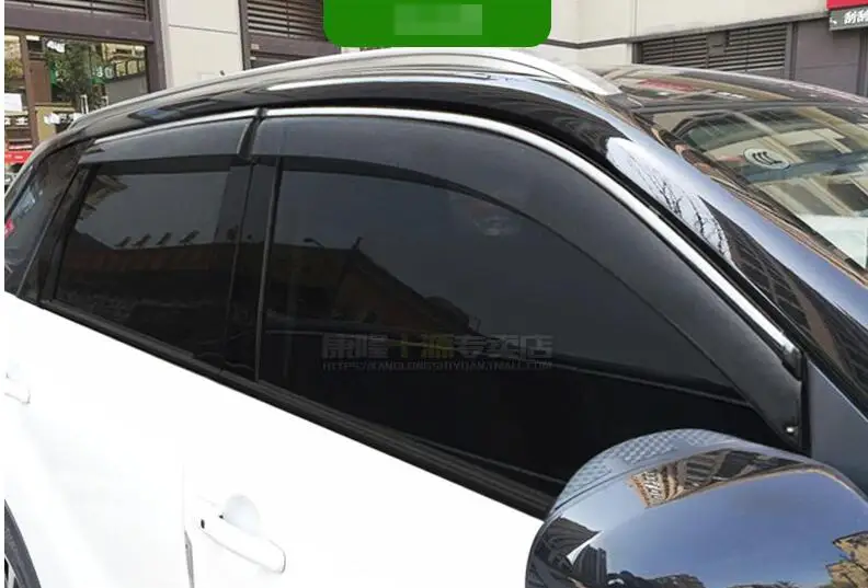 Пластиковый козырек для окна SUZUKI Vitara отверстие защита от солнца и дождя Vitar
