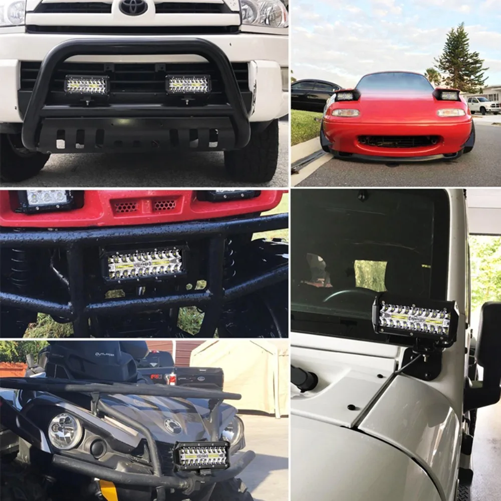 120 Вт Рабочее освещение автомобиля светодиодсветодиодный фары рабочего света
