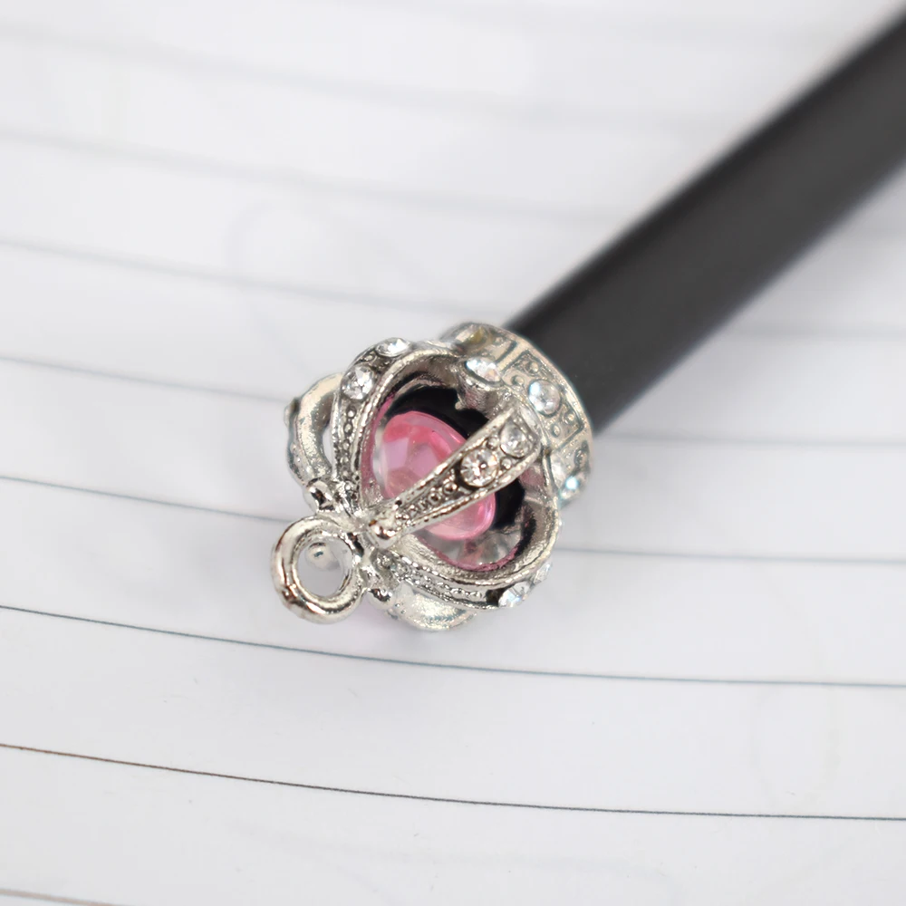 1 шт. карандаш с короной и стразами цветной канцелярские принадлежности для