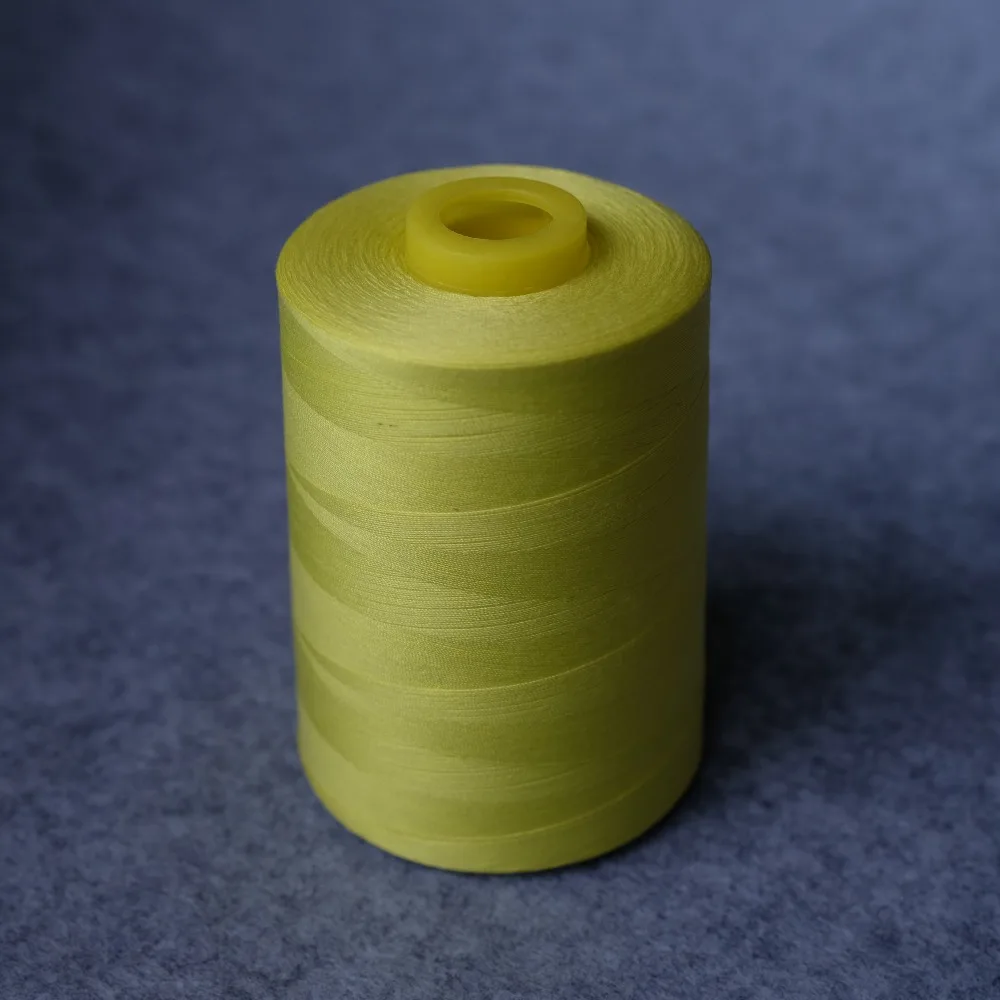 Tex 40 хлопок нить для шитья Poly Corespun 6000Yds джинсовых и пальто двойной мощности