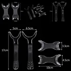 Новинка 2019 года, 4 шт.6 шт. Ретрактор для зубов, интраоральный Ретрактор для щек, губ, набор для открывания рта, Ортодонтические бандажные лотки, стоматологические инструменты для зубов