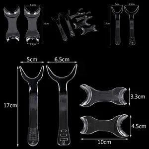 Новинка 2019 года, 4 шт.6 шт. Ретрактор для зубов, интраоральный Ретрактор для щек, губ, набор для открывания рта, Ортодонтические бандажные лотки, стоматологические инструменты для зубов