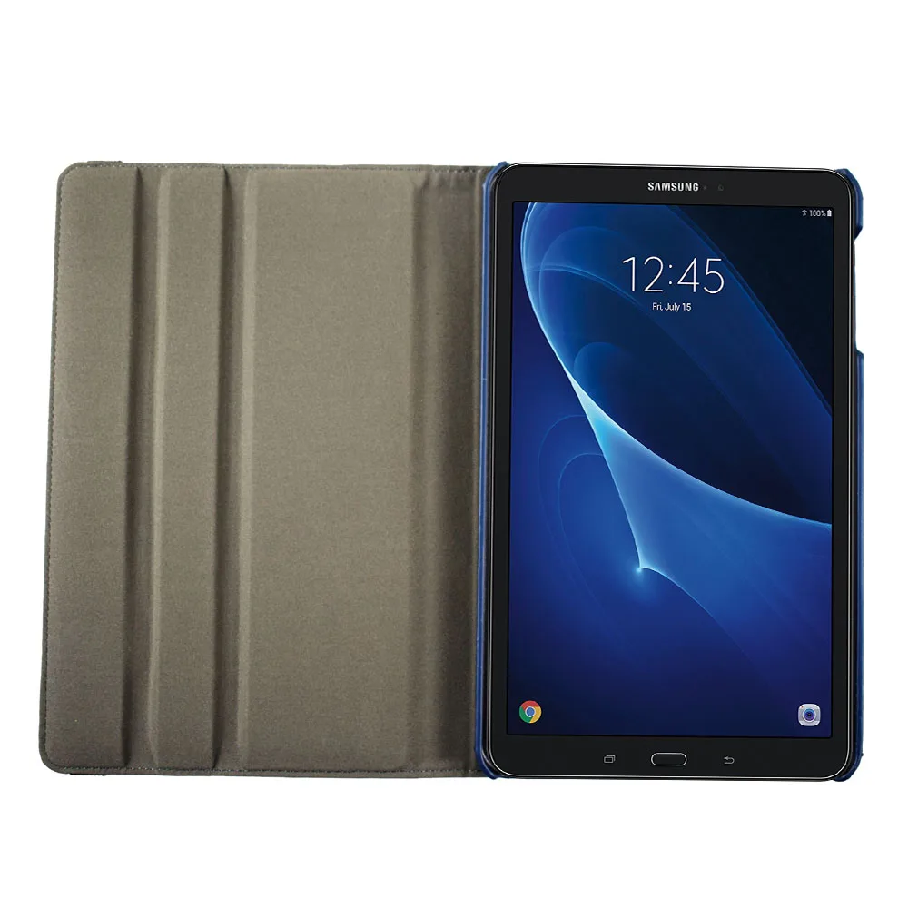 Розовый чехол из искусственной кожи для Samsung Galaxy Tab A6 10 1 дюйма с вращающейся