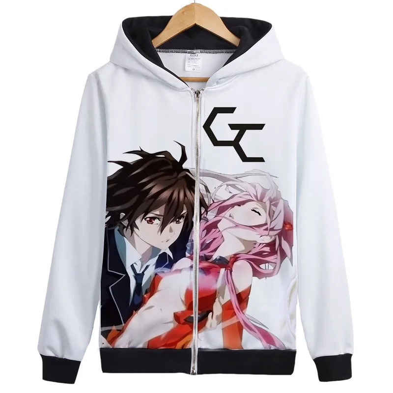 Худи guilty crown inori yuzuriha ouma shu карнавальный костюм толстовка с капюшоном куртка